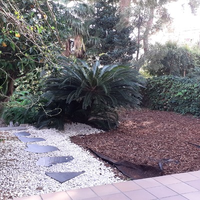 Instalada de césped artificial 1