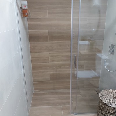 plato de ducha de obra