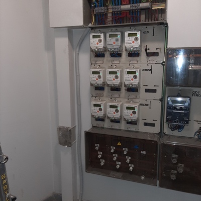 instalación en salida de contador