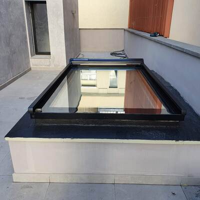 Ventana de cubierta plana