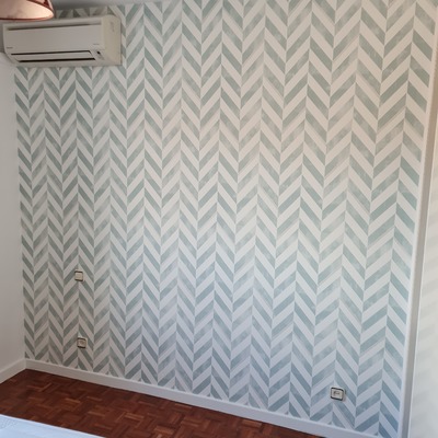 Colocación papel pintado