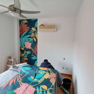 Colocar papel vinilico