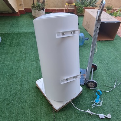 Cambio de termo y sustitución por uno nuevo