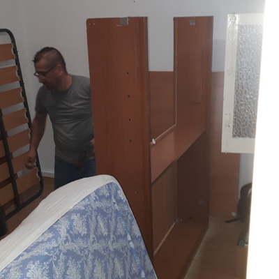 Montaje cama tipo canapé