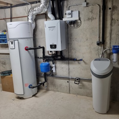 Instalacion de caldera + aerotermo