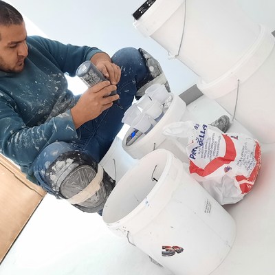 Preparación de pigmentos microcemento