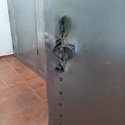 Forja tirador clave de sol