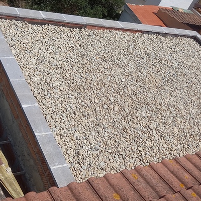 Elevación de forjado y terraza no transitable en Clara