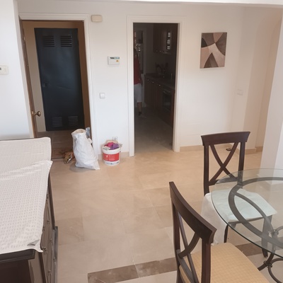 Finalización de salón abierto