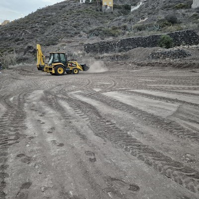 Nivelación y allanamiento de terreno