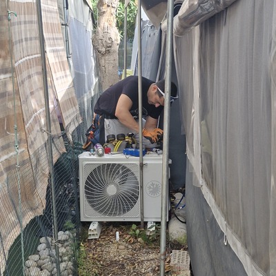 Instalación Camping de caravanas.