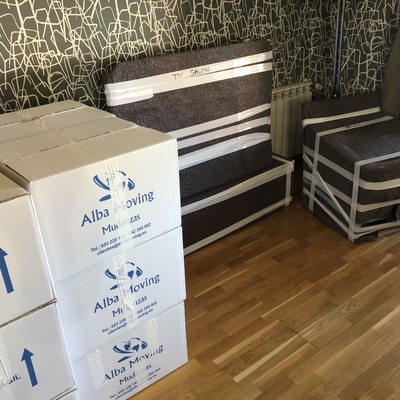 Embalaje mantas mudanzas