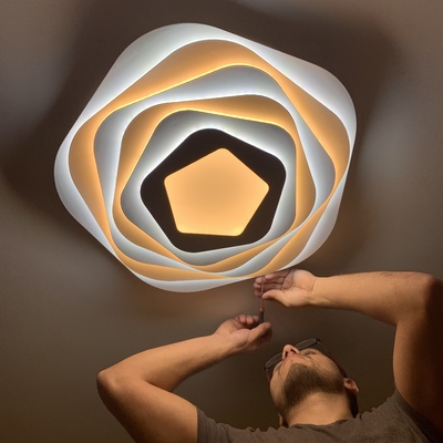 Reforma iluminaría led