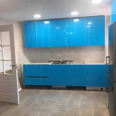 Instalando cocina