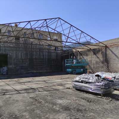 Demolicion nave industrial fibrocemento