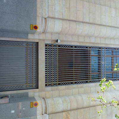 26- Reja y puerta con forja adosada