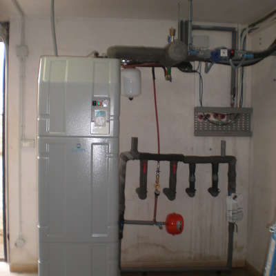 Geotermia Vertical 2  sondas de 125 mts