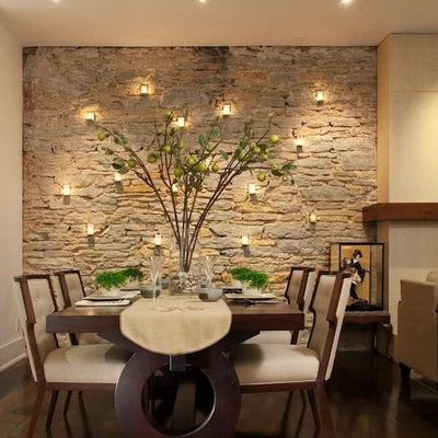 pared principal decorativa