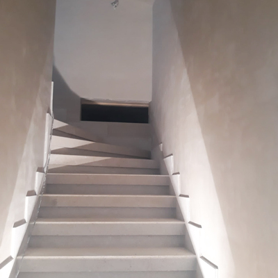 Ejecución de yeso en pared en Son Vida