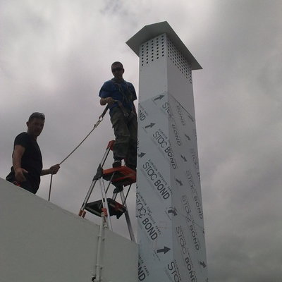 Revestimiento de fachadas