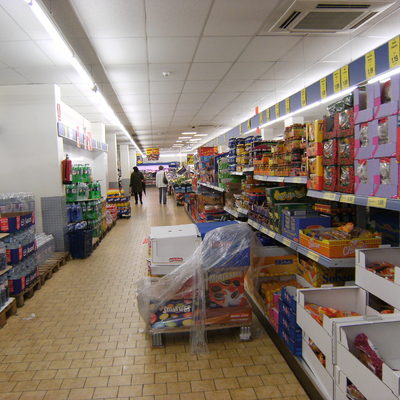 Supermercado Lidl.