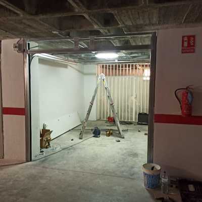 Puerta Seccional Antes