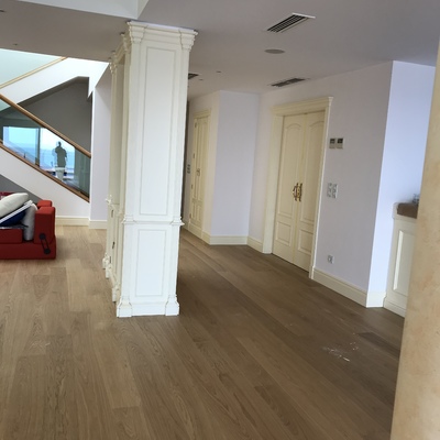 Después de la preparación y luego pitada