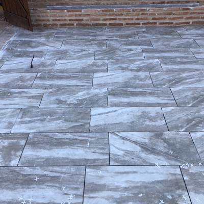 relleno de las juntas