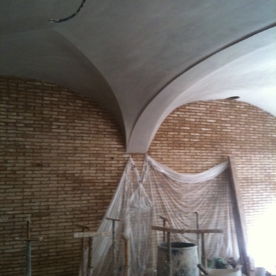 BÓVEDAS EXTREMEÑAS: Vista de la pechina, fabrica vista y bóvedas