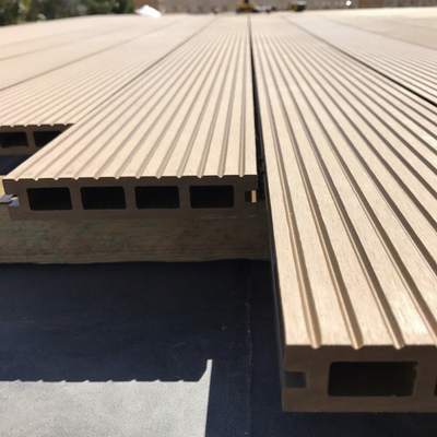 Así es la madera composite.