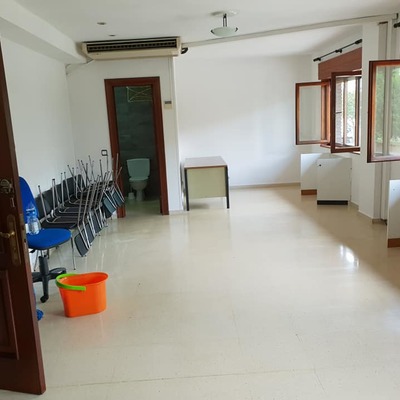 Limpieza apertura oficinas.