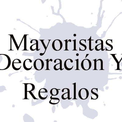 Artículos Decoración, Decoración