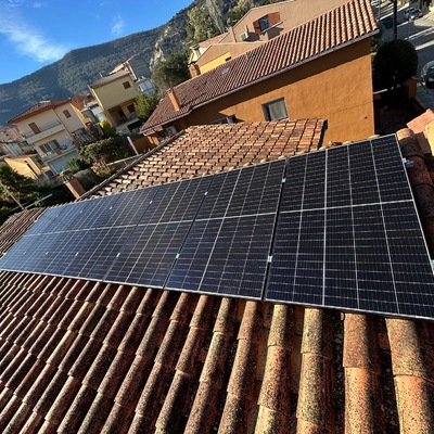 Instalación coplanar con panel standard