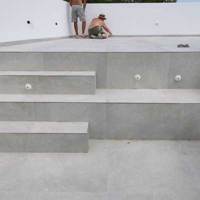 Piscina en el techo