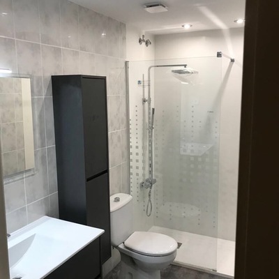 Reforma parcial baño S’agaro DESPUES