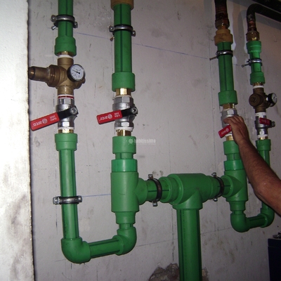 Fontaneros, Reforma, Albañilería