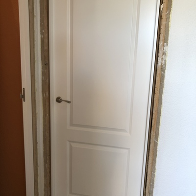 Cambio de puertas de paso