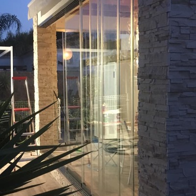 cerramiento de patio cortinas de vidrio correderas