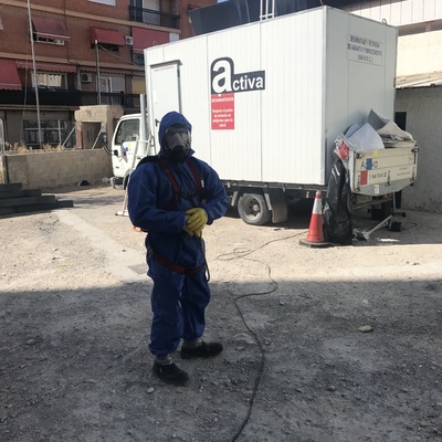 Unidad de descontaminacion fija