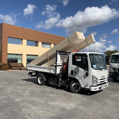 Transporte de vigas hasta 6 metros