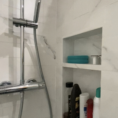 Hornacina efecto mármol