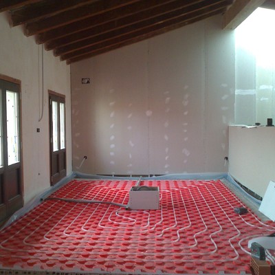 Reforma suelo radiante