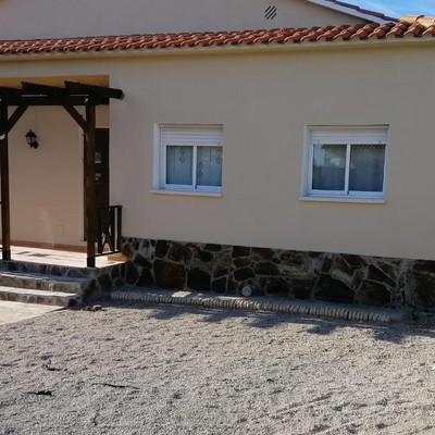 Fachada exterior finalizada