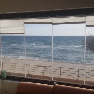 Cortina de cristales