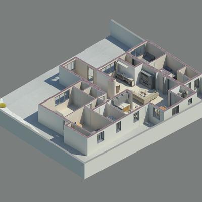 Proyecto de Vivienda Unifamiliar Aislada