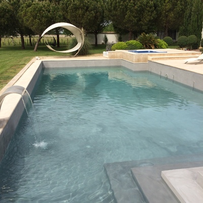Piscina microcemento