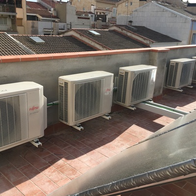 Aires acondicionados terrado comunitario