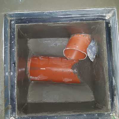 Construcción de arqueta