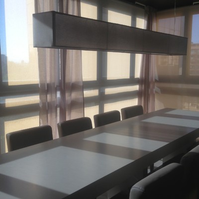 Pantalla rectangular de 1´5m. personalizada