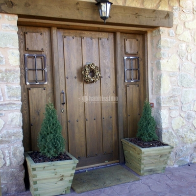 Colocacion de macetas